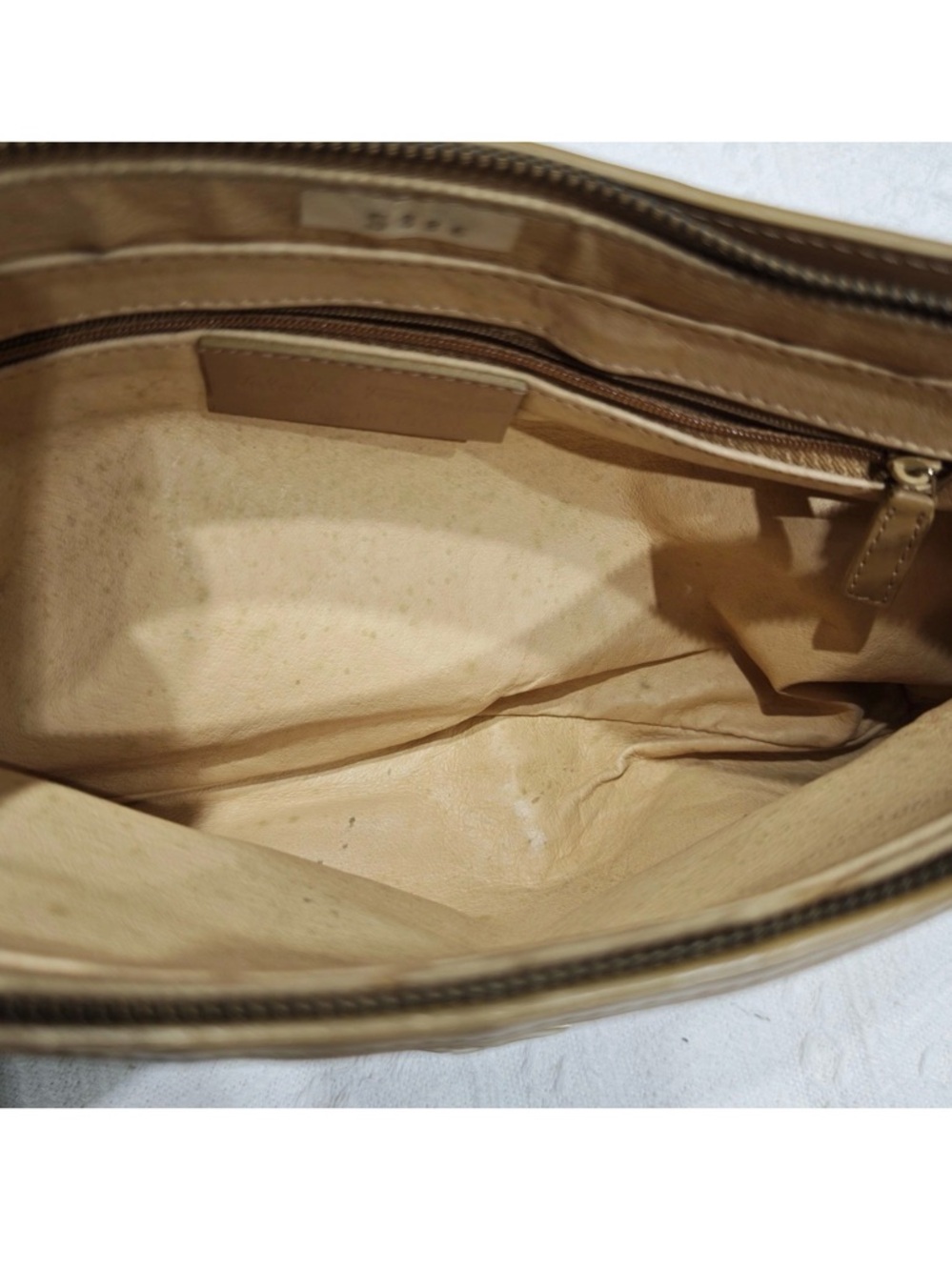 Salvatore Ferragamo Suede Leather Handbag Shoulder Bag Authentic - Picture 8 of 11